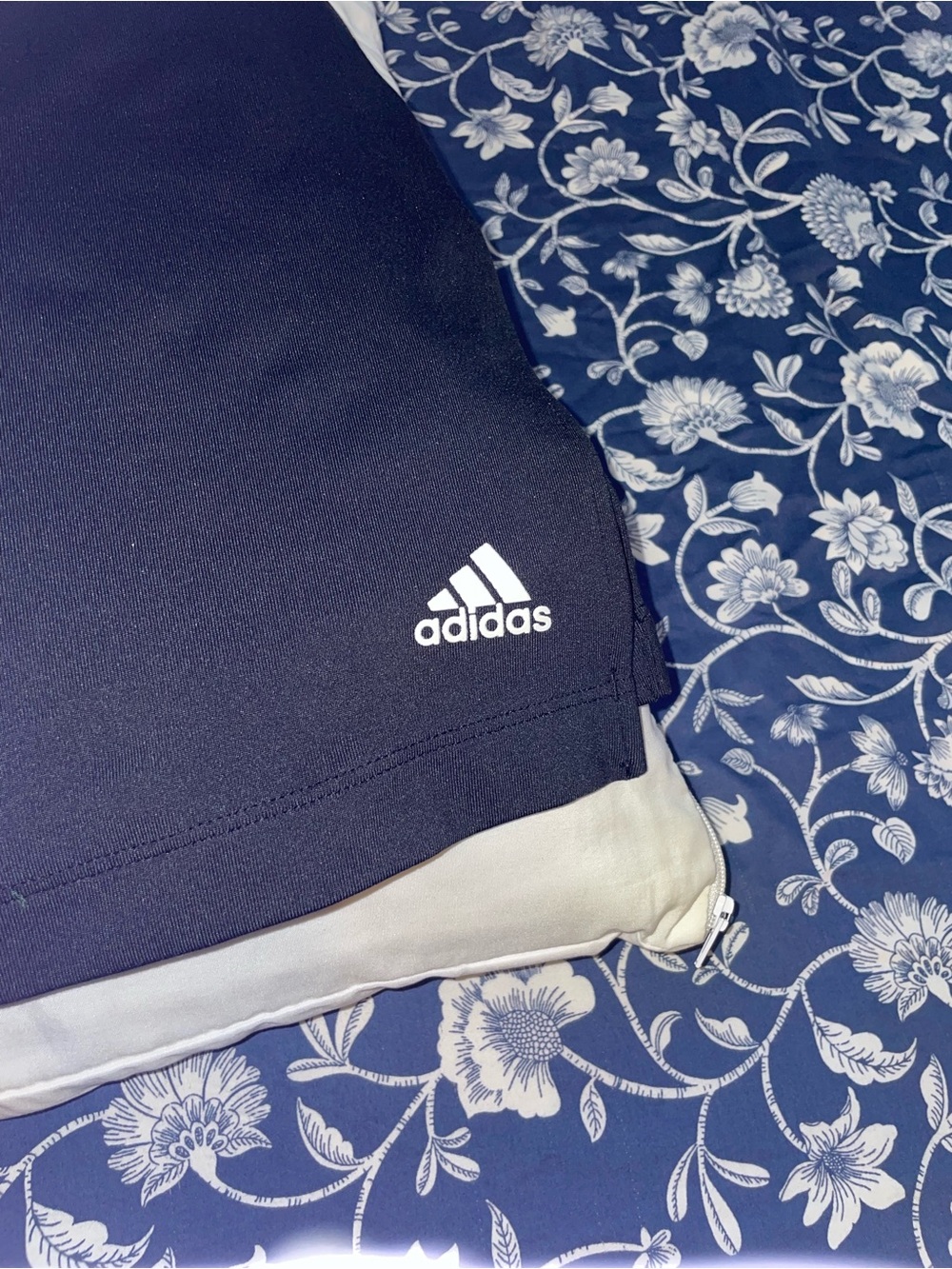 Adidas Black (not blue) Tennis Skirt with White stripes. Size XXL Comfortable!